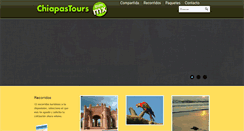 Desktop Screenshot of chiapastours.com.mx